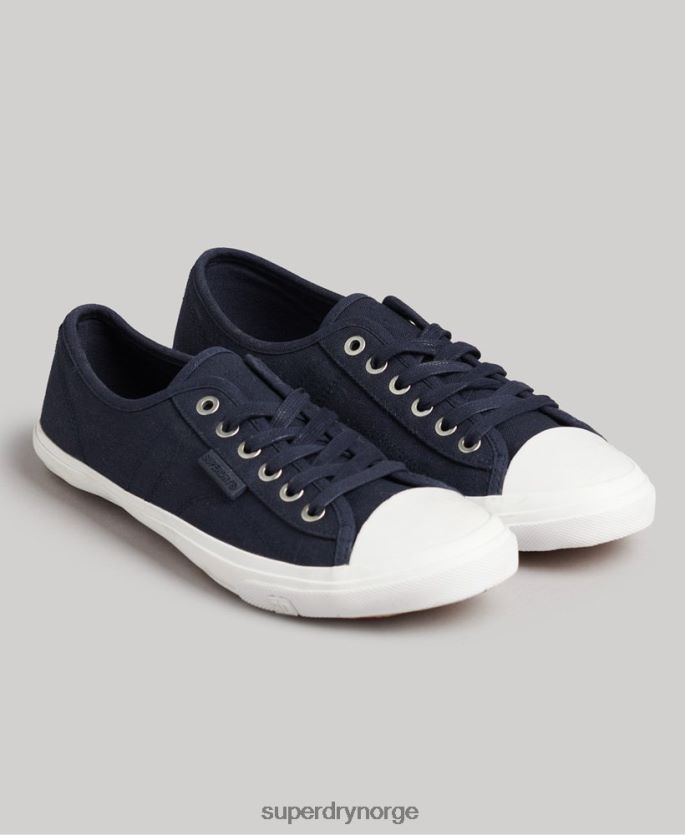 Superdry marinen sko 86P46D4358 low pro klassiske joggesko kvinner