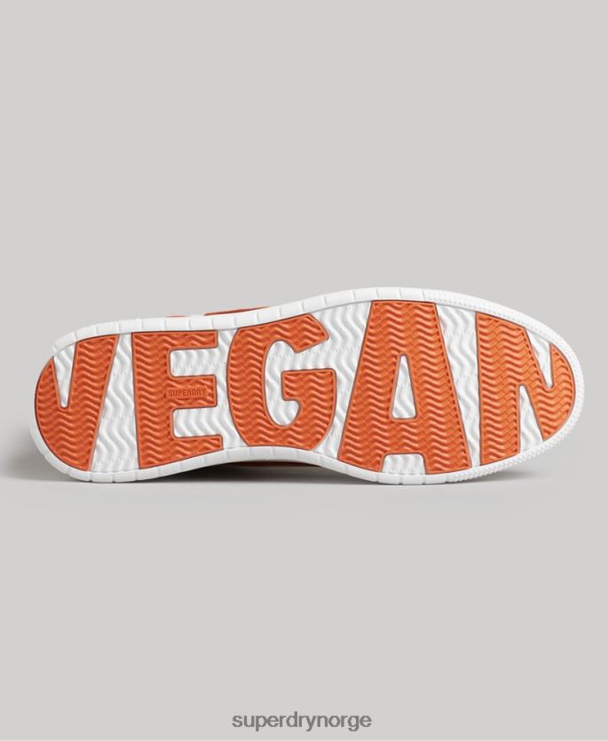 Superdry beige sko 86P46D6730 vintage veganske kurv høye joggesko kvinner