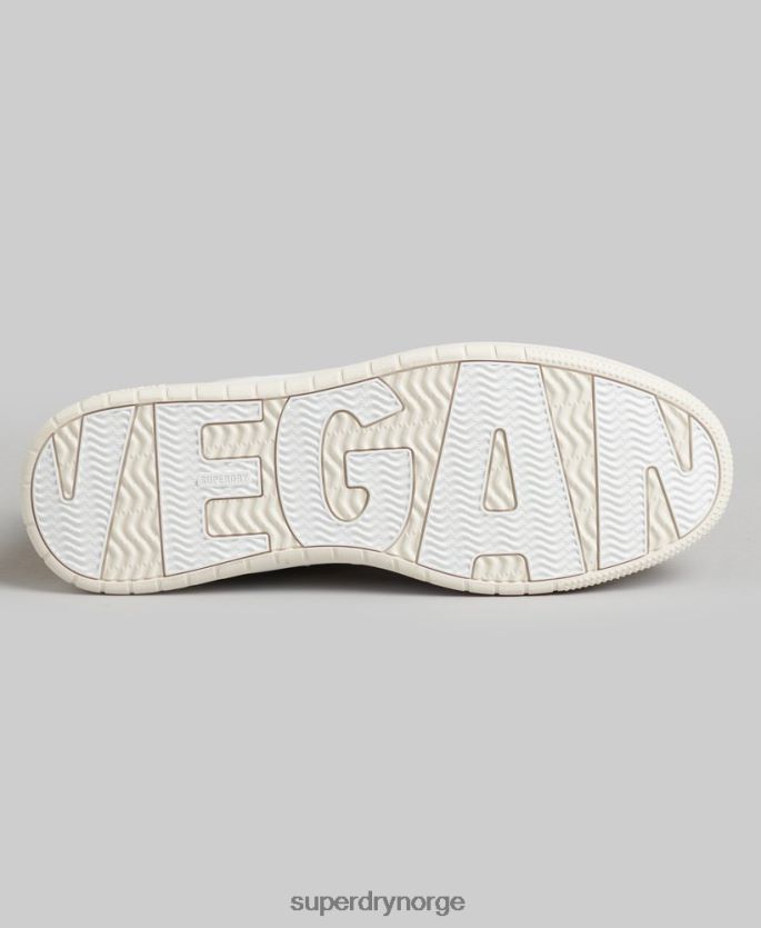 Superdry gul sko 86P46D6576 vintage veganske kurvesko med lav topp kvinner