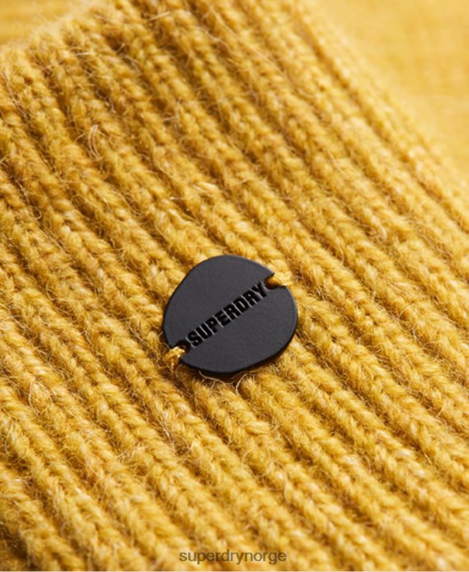 Superdry grønn tilbehør 86P46D4287 studios luxe halvhansker kvinner