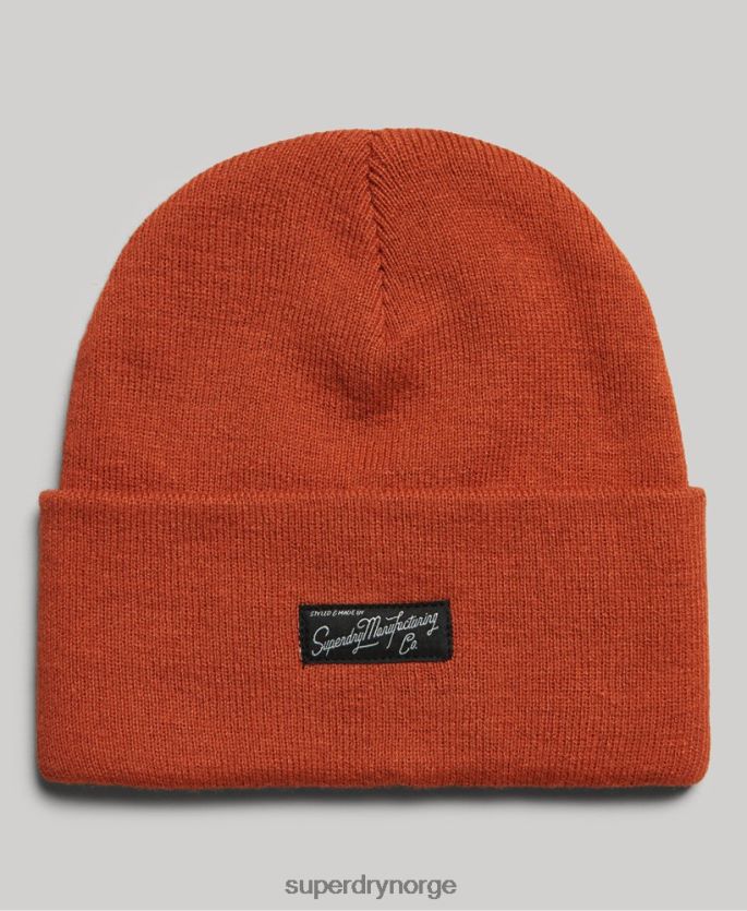 Superdry brun tilbehør 86P46D1686 viktig logo lue kvinner