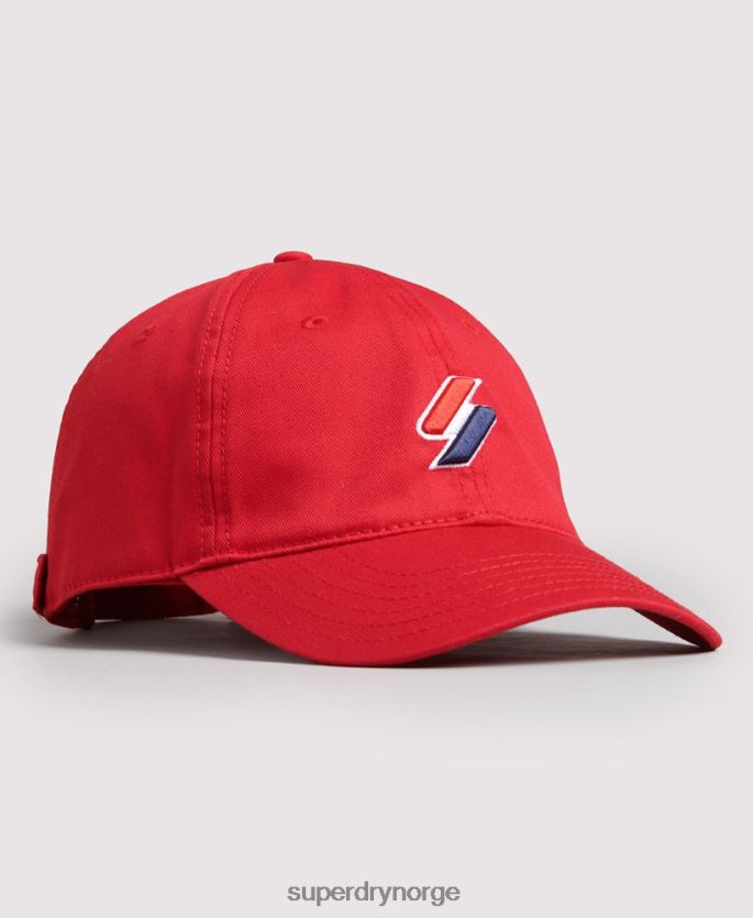 Superdry rød tilbehør 86P46D1760 viktig baseball cap kvinner