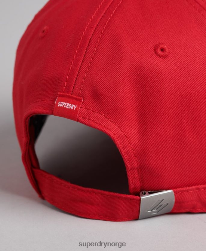 Superdry rød tilbehør 86P46D1760 viktig baseball cap kvinner