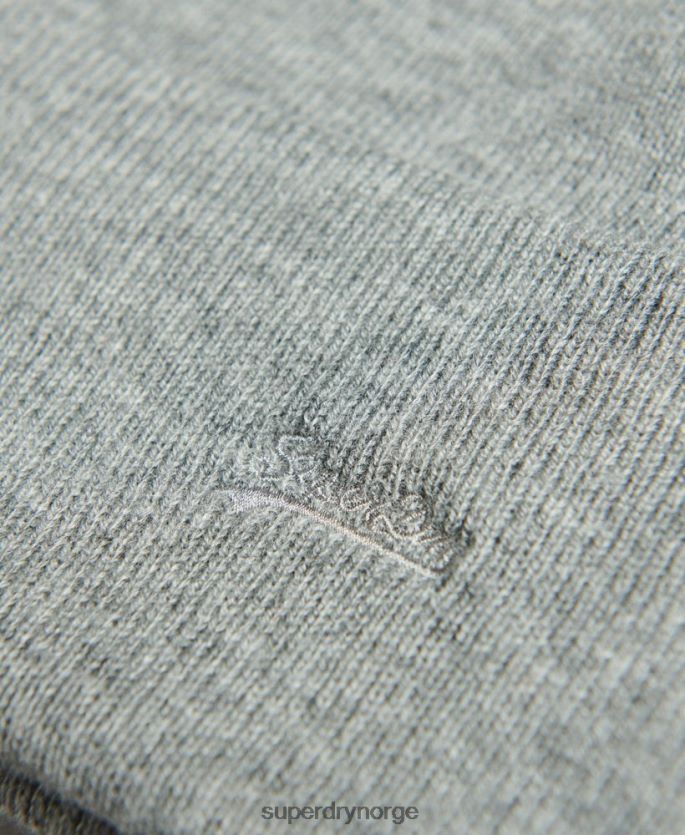 Superdry sølv tilbehør 86P46D1688 viktig logo lue kvinner