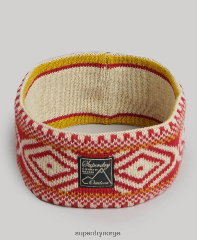 Superdry tan tilbehør 86P46D4281 strikket pannebånd kvinner