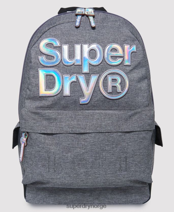 Superdry grå tilbehør 86P46D4222 holo infill montana ryggsekk kvinner