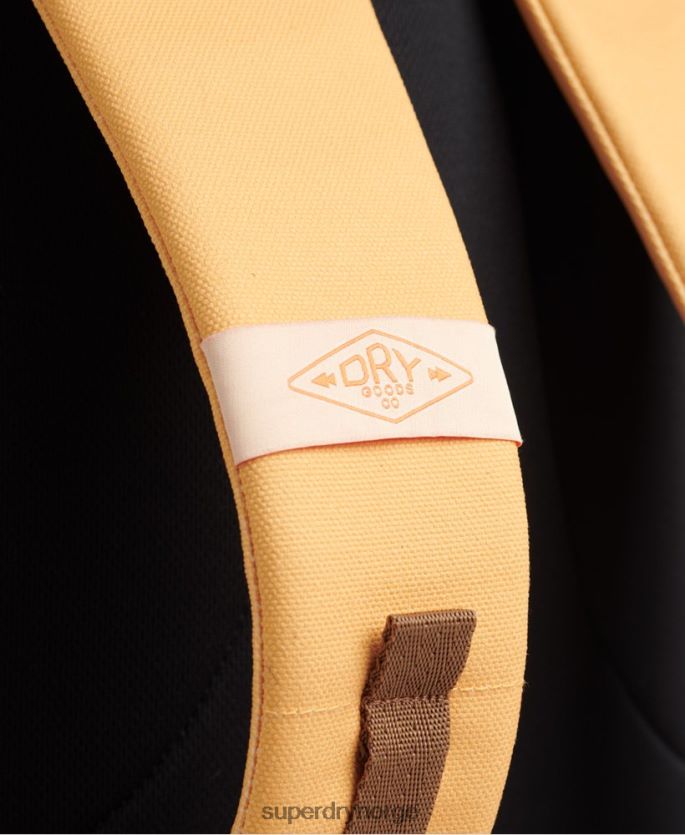 Superdry gul tilbehør 86P46D1602 grafisk montana ryggsekk kvinner