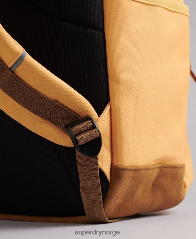 Superdry gul tilbehør 86P46D1602 grafisk montana ryggsekk kvinner