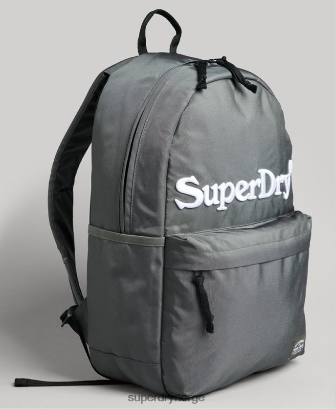 Superdry kaki tilbehør 86P46D1665 grafisk montana ryggsekk kvinner