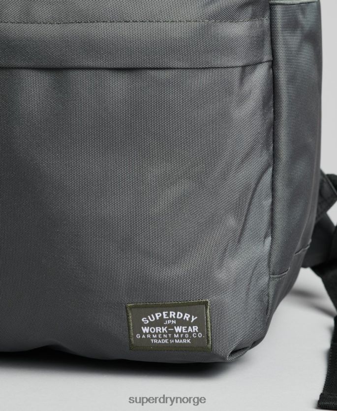 Superdry kaki tilbehør 86P46D1665 grafisk montana ryggsekk kvinner