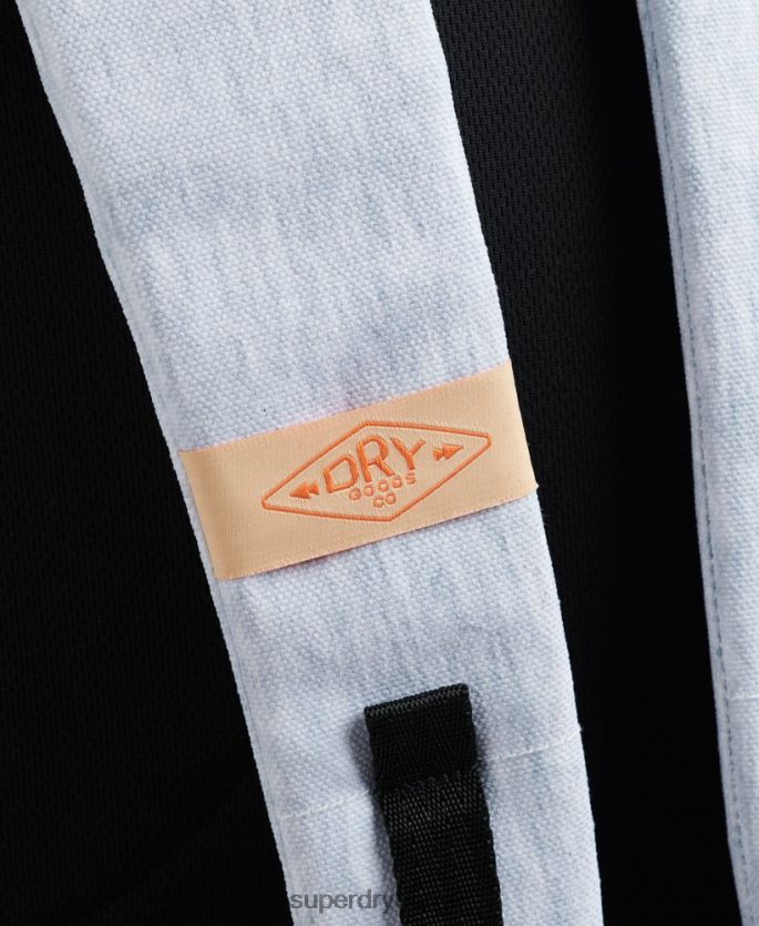 Superdry lysegrå tilbehør 86P46D1596 grafisk montana ryggsekk kvinner