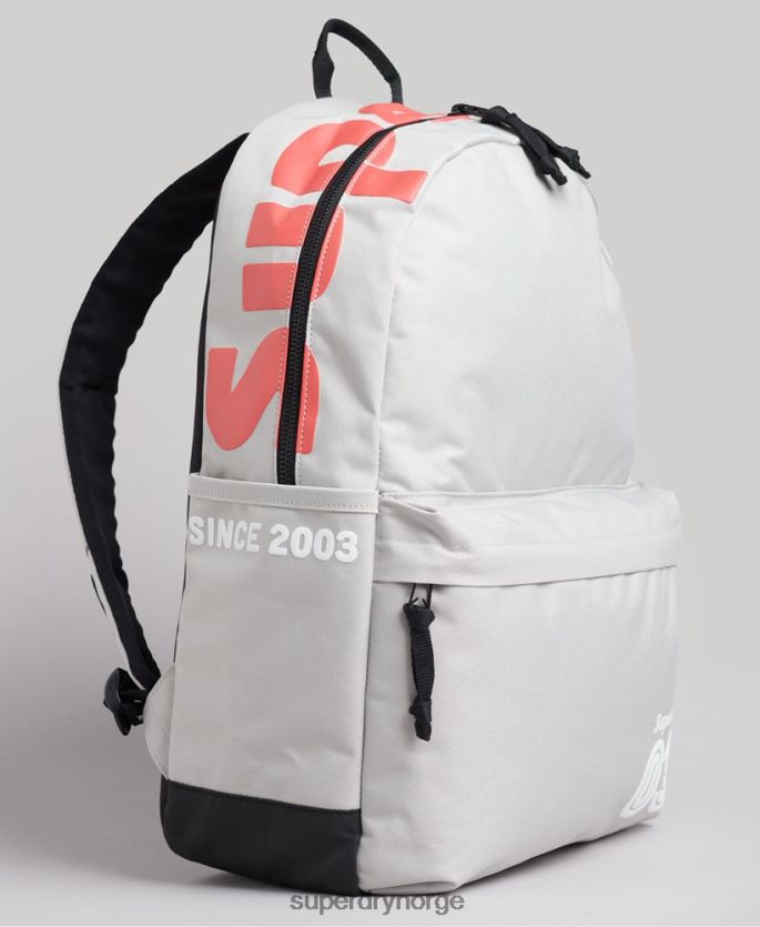 Superdry lysegrå tilbehør 86P46D4218 vintage terreng montana ryggsekk kvinner
