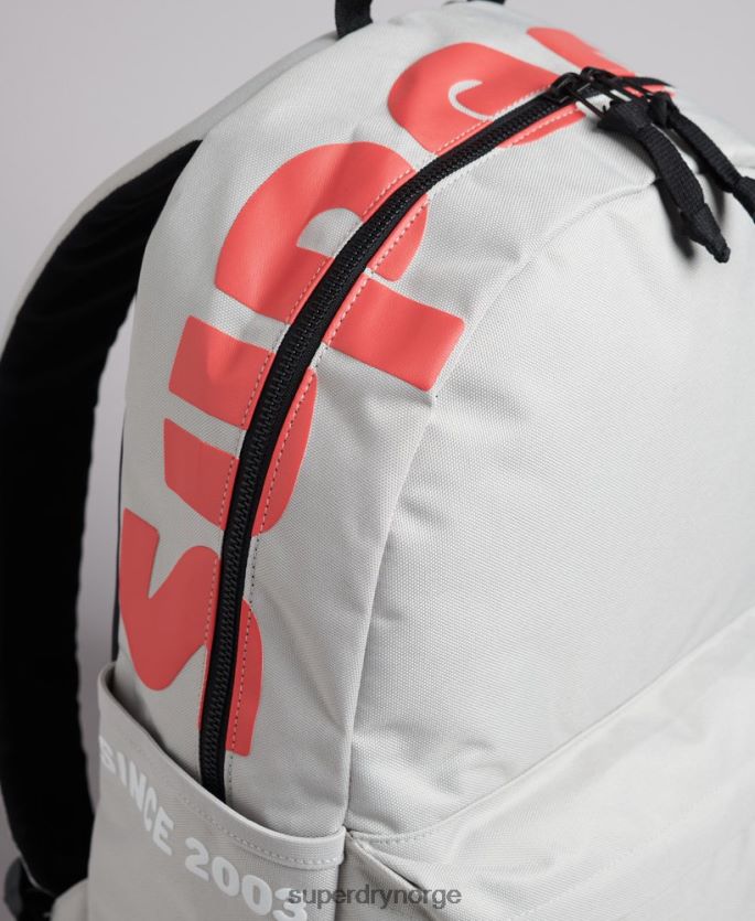 Superdry lysegrå tilbehør 86P46D4218 vintage terreng montana ryggsekk kvinner