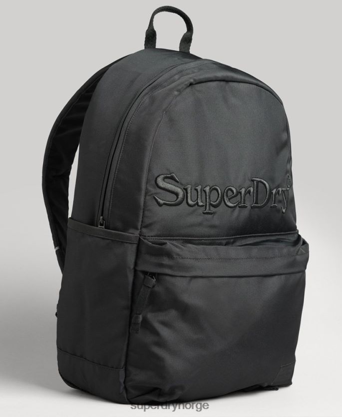 Superdry mørk grå tilbehør 86P46D1627 grafisk montana ryggsekk kvinner