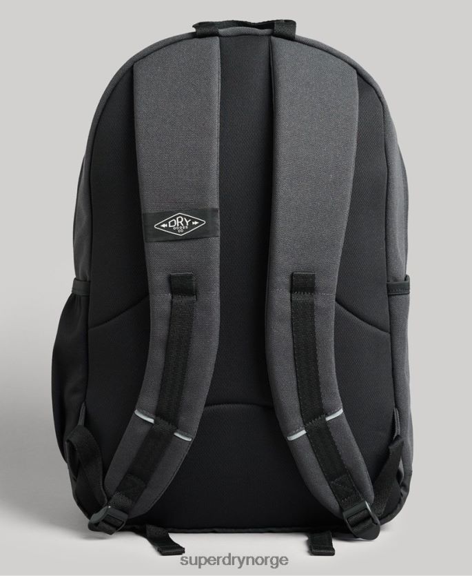 Superdry mørk grå tilbehør 86P46D1719 klassisk montana ryggsekk kvinner