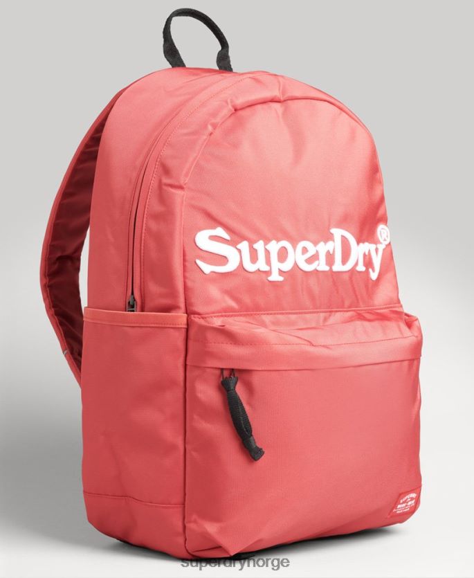 Superdry rød tilbehør 86P46D1737 grafisk montana ryggsekk kvinner