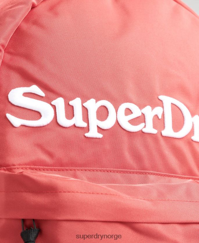 Superdry rød tilbehør 86P46D1737 grafisk montana ryggsekk kvinner