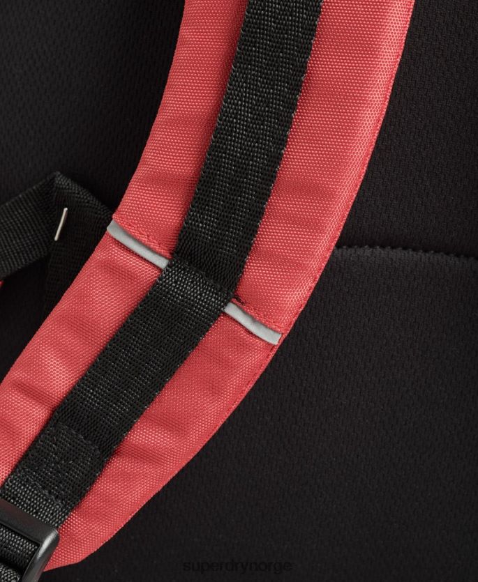 Superdry rød tilbehør 86P46D1737 grafisk montana ryggsekk kvinner