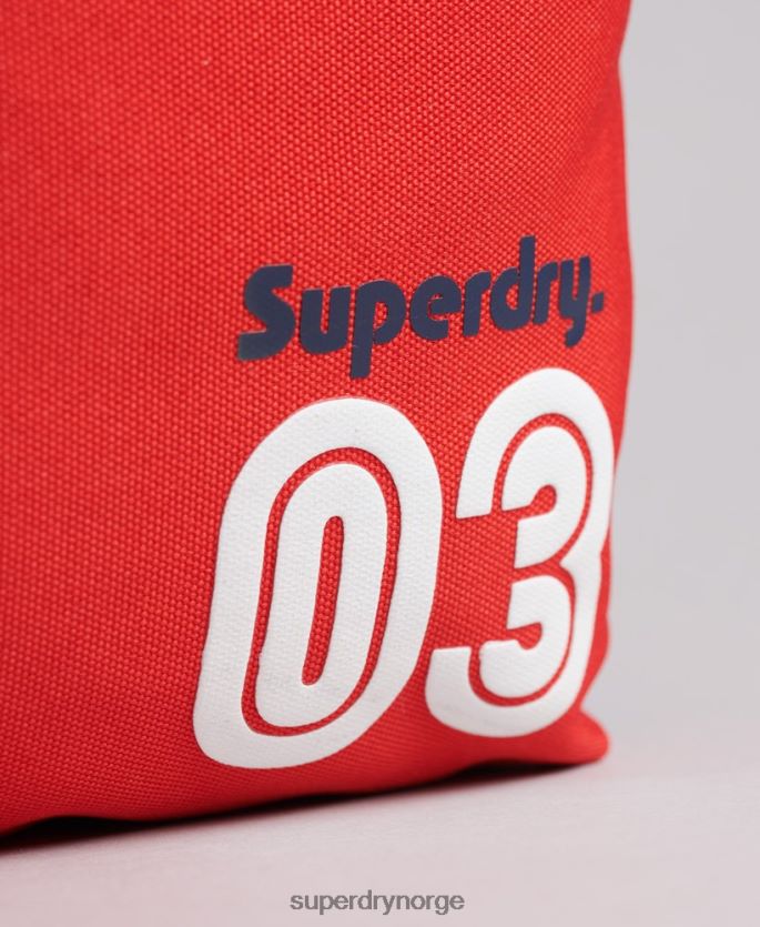 Superdry rød tilbehør 86P46D4273 vintage terreng montana ryggsekk kvinner