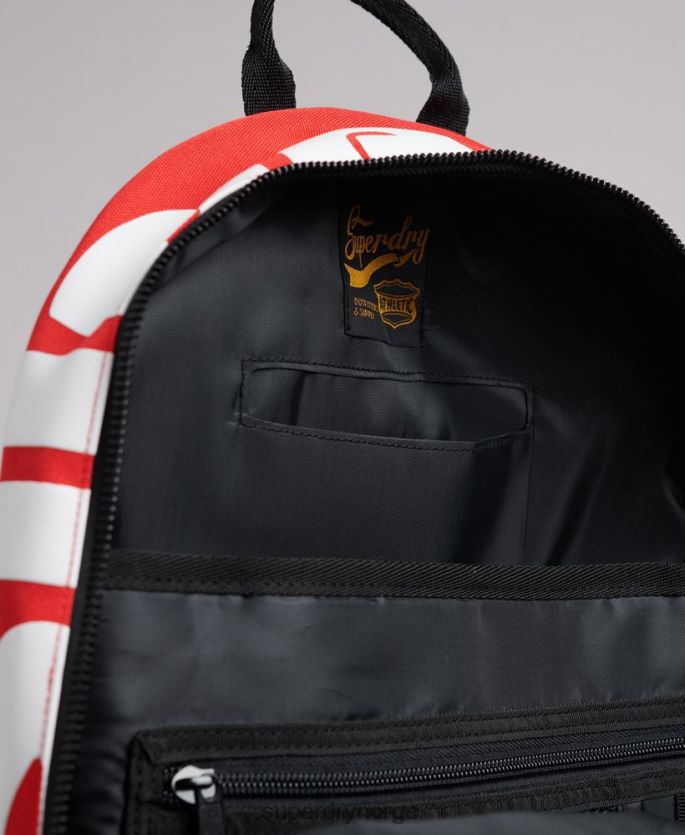 Superdry rød tilbehør 86P46D4273 vintage terreng montana ryggsekk kvinner