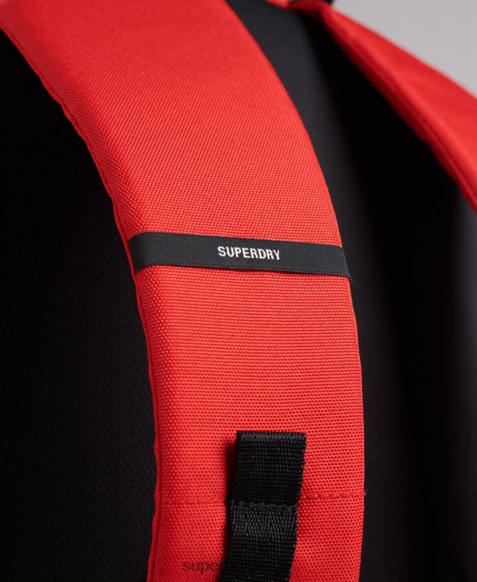 Superdry rosa tilbehør 86P46D1740 grafisk montana ryggsekk kvinner