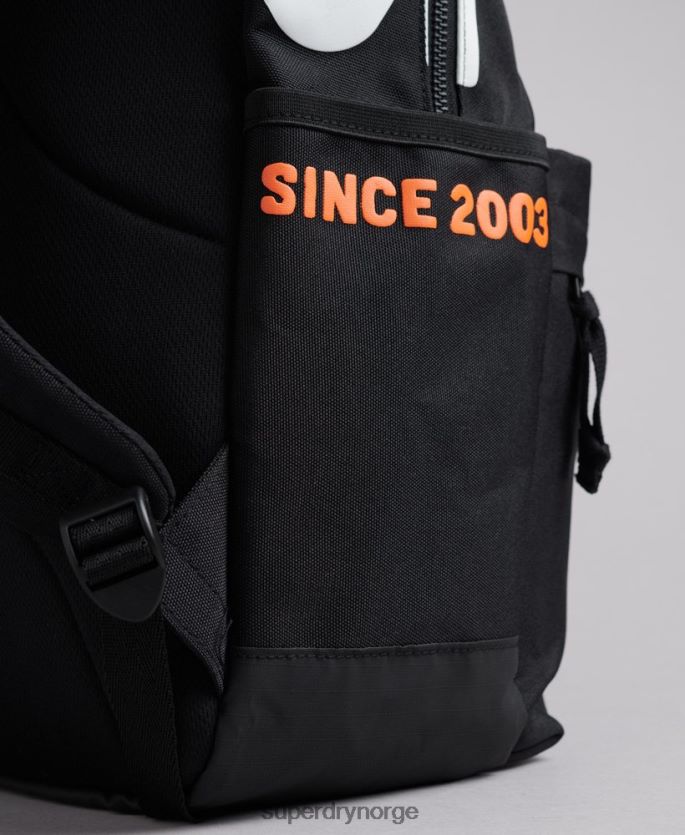 Superdry svart tilbehør 86P46D4228 vintage terreng montana ryggsekk kvinner