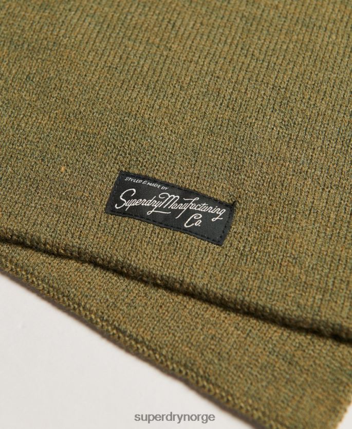 Superdry kaki tilbehør 86P46D4231 klassisk vintage skjerf kvinner