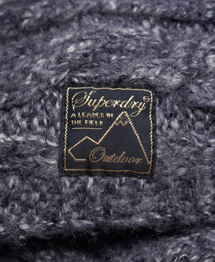 Superdry marinen tilbehør 86P46D4302 tweed kabel snood kvinner
