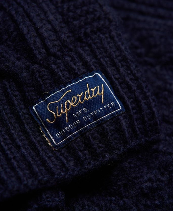 Superdry marinen tilbehør 86P46D4304 kabel lux skjerf kvinner