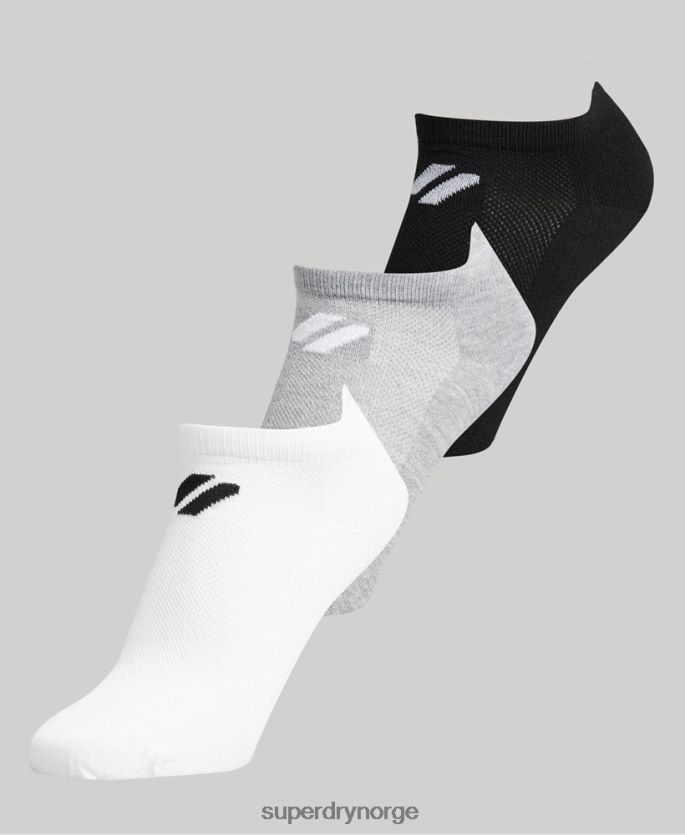Superdry hvit tilbehør 86P46D4191 coolmax ankelsokker kvinner