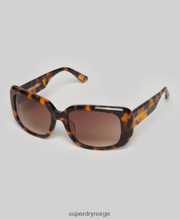 Superdry brun tilbehør 86P46D2067 sdr dunaway solbriller kvinner