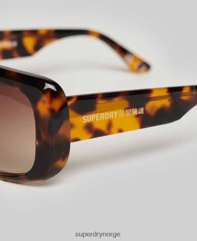 Superdry brun tilbehør 86P46D2067 sdr dunaway solbriller kvinner
