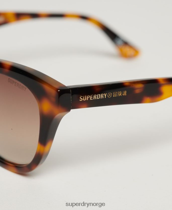 Superdry brun tilbehør 86P46D2085 sdr britanny solbriller kvinner