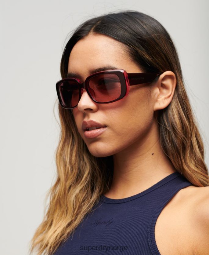 Superdry rosa tilbehør 86P46D2075 sdr dunaway solbriller kvinner