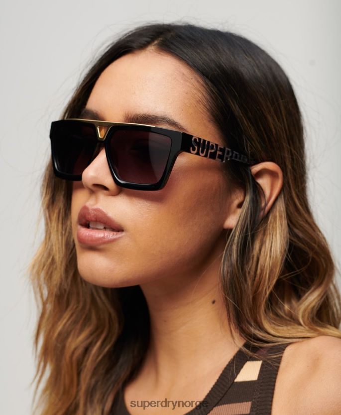 Superdry svart tilbehør 86P46D2144 sdr holland solbriller kvinner