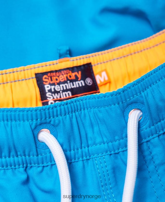 Superdry blå klær 86P46D444 vannpolo badeshorts menn