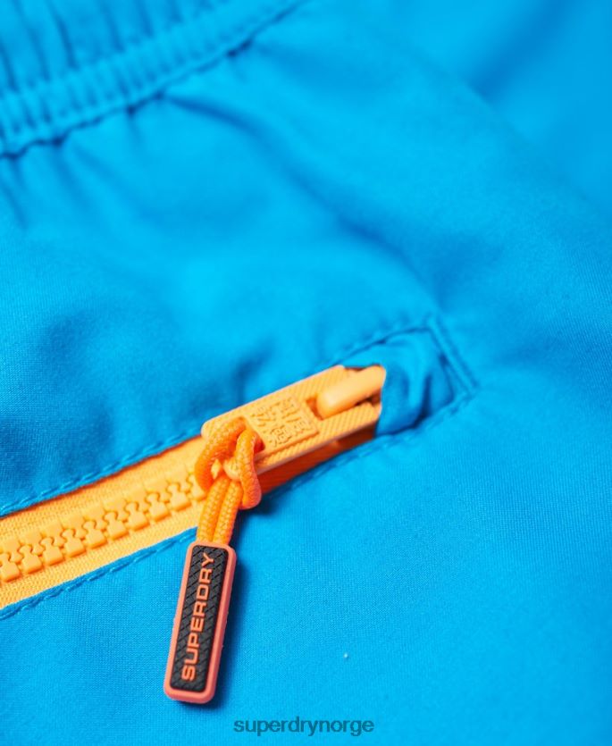 Superdry blå klær 86P46D444 vannpolo badeshorts menn
