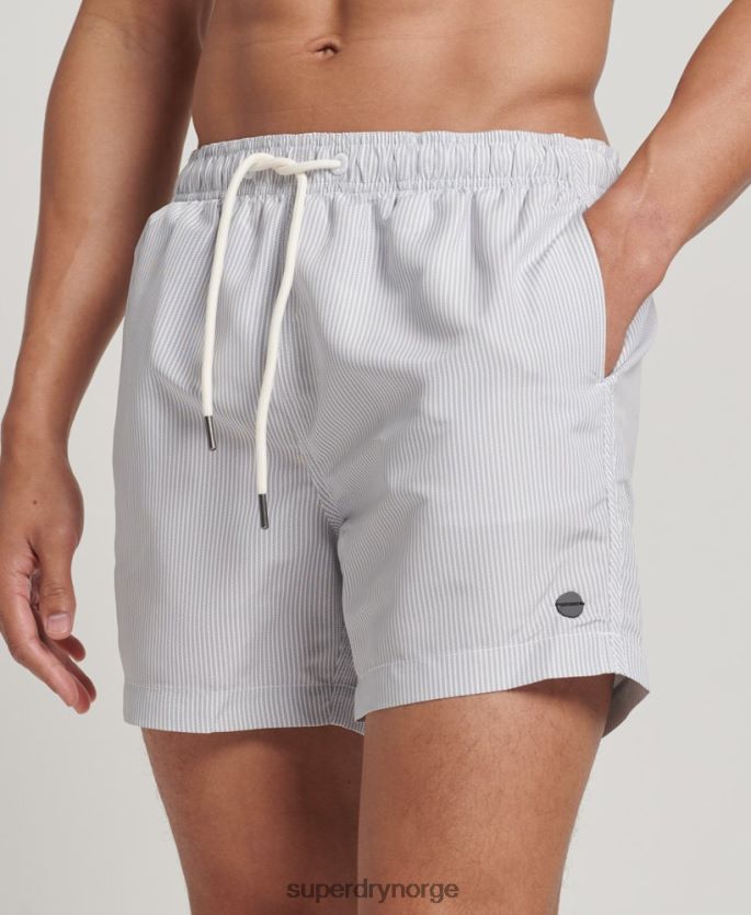 Superdry grå klær 86P46D12 resirkulerte badeshorts menn