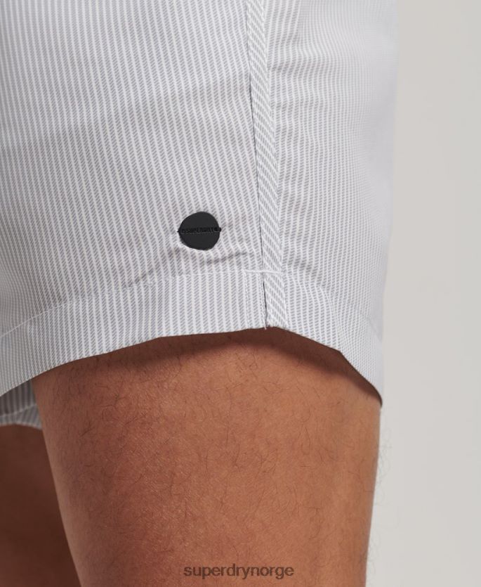 Superdry grå klær 86P46D12 resirkulerte badeshorts menn