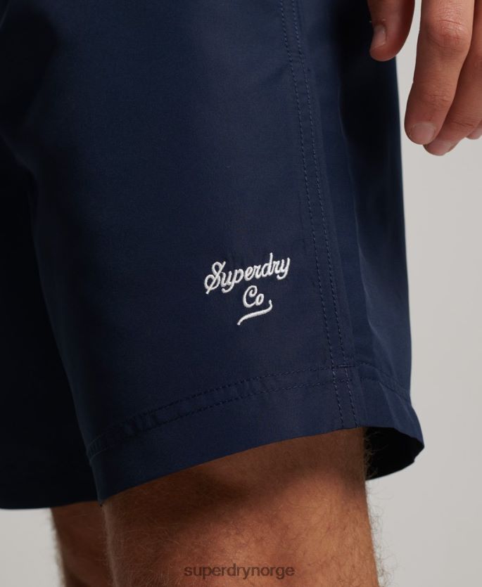 Superdry marinen klær 86P46D389 polo resirkulerte badeshorts menn