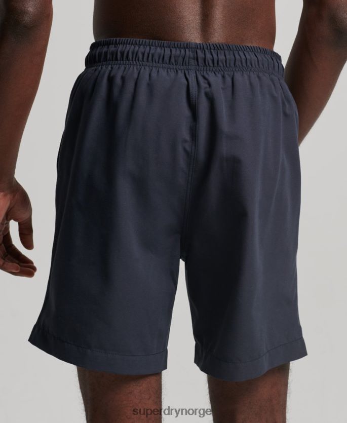 Superdry marinen klær 86P46D392 core sport 17 tommers resirkulerte badeshorts menn