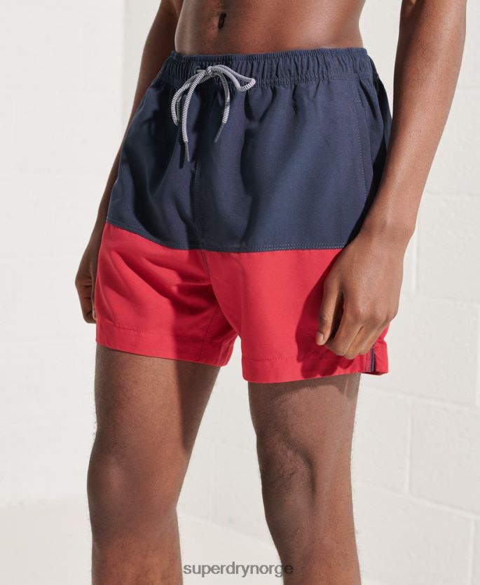 Superdry marinen klær 86P46D434 tri-serien badeshorts menn