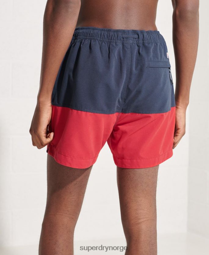 Superdry marinen klær 86P46D434 tri-serien badeshorts menn