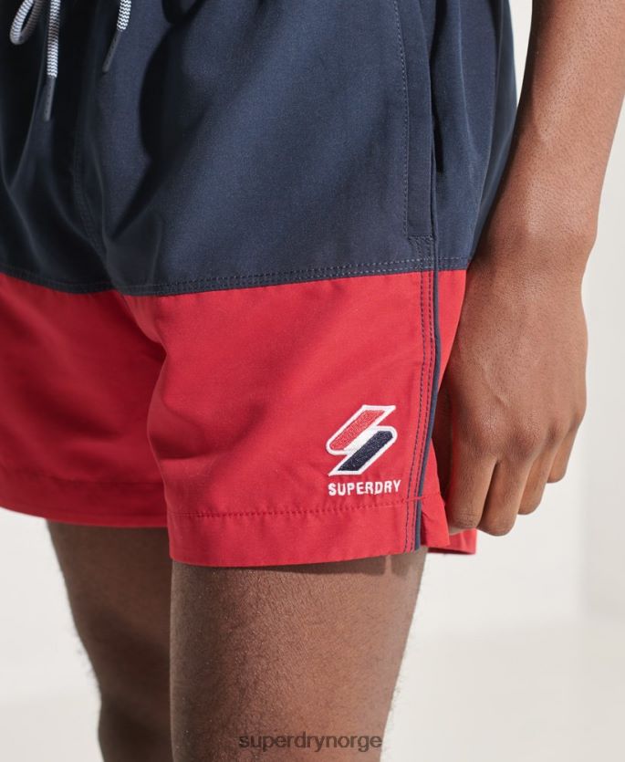 Superdry marinen klær 86P46D434 tri-serien badeshorts menn
