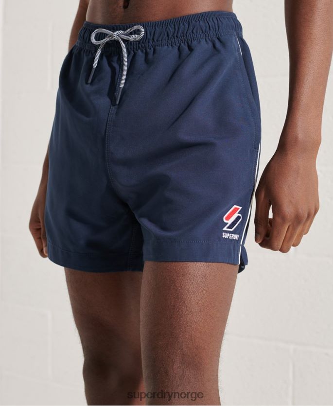Superdry marinen klær 86P46D439 tri-serien badeshorts menn