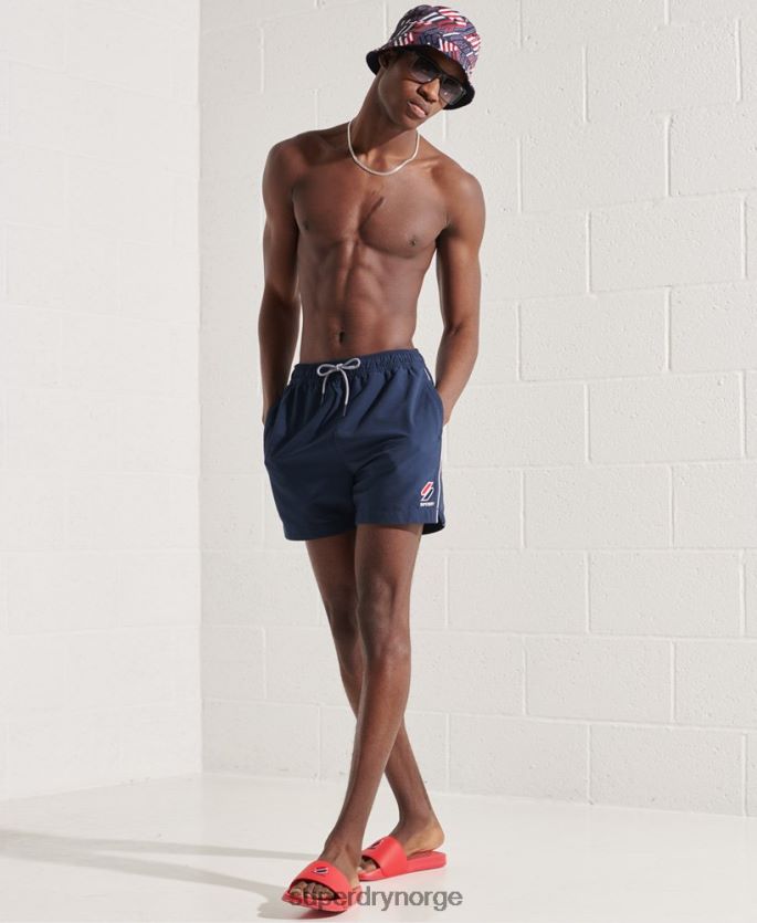 Superdry marinen klær 86P46D439 tri-serien badeshorts menn