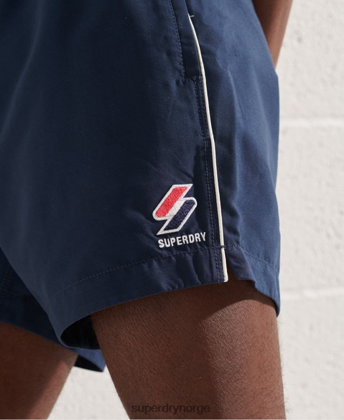 Superdry marinen klær 86P46D439 tri-serien badeshorts menn