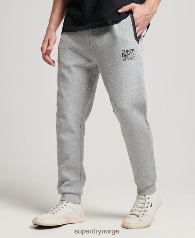Superdry grå klær 86P46D1410 gymtech joggere menn