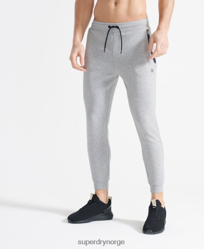 Superdry grå klær 86P46D5405 trene gymtech joggere menn