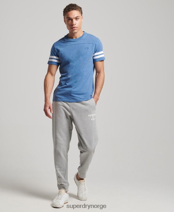 Superdry grå klær 86P46D6361 kode kjernesport joggere menn